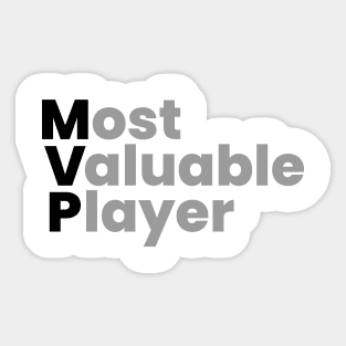 Most valuable player Sticker